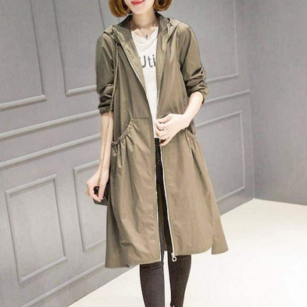 Mizuno for ROPE'】ライナー付き ギャザーマウンテンパーカー | ロペ