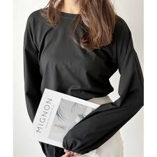 ボリューム袖カットソー