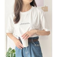 フロントロゴ半袖Tシャツ
