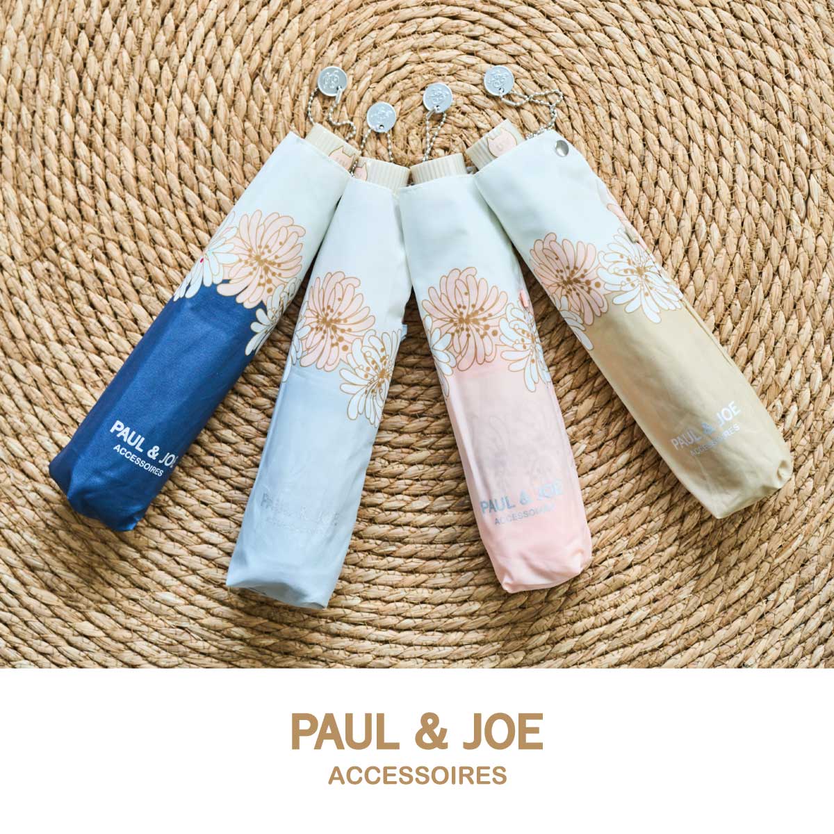 簡単開閉】雨傘 折りたたみ傘 バイカラー カラーブロック 花柄 無地