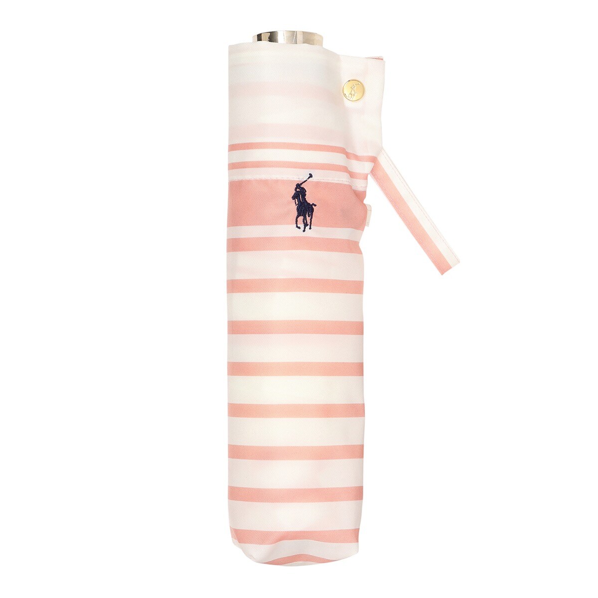 【日本製】雨傘 折りたたみ傘 ボーダー マリン ポロポニー UV ユニセックス