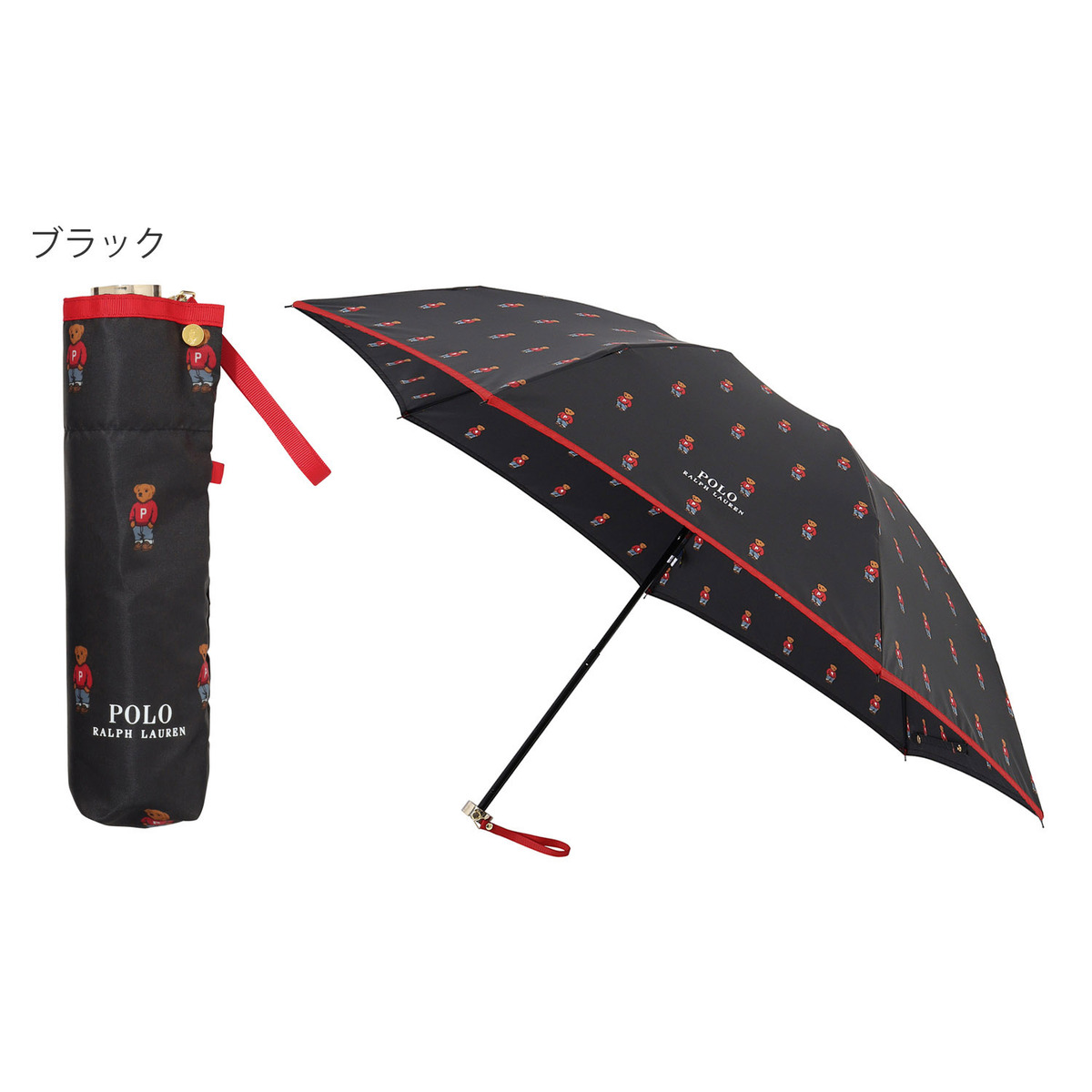 正規取扱店】 雨傘 ラルフローレン ポロ 新品⭐️ 折りたたみ傘 