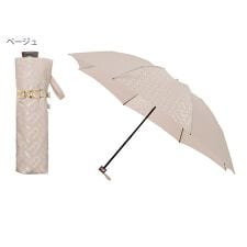 フルラ(FURLA)の【日本製 8本骨】雨傘 折りたたみ傘 ロゴ カチオンジャガード ロゴベルト UV