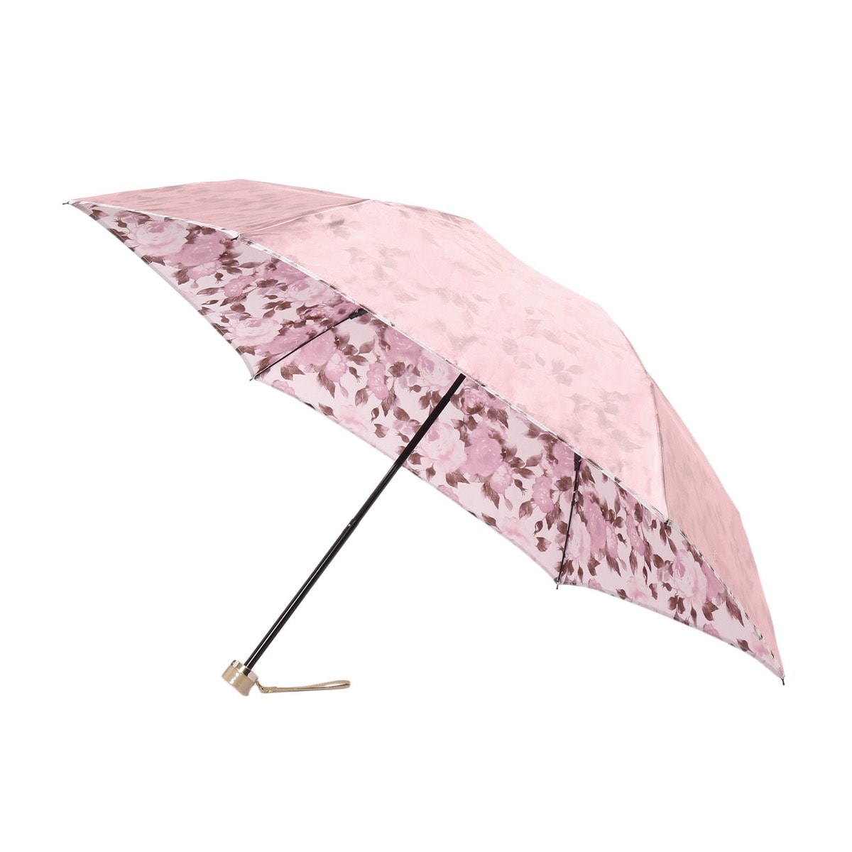 雨傘 折りたたみ傘 両面柄 花柄 無地 UV | ミラ・ショーン(mila schon