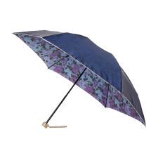 雨傘 折りたたみ傘 両面柄 花柄 無地 UV