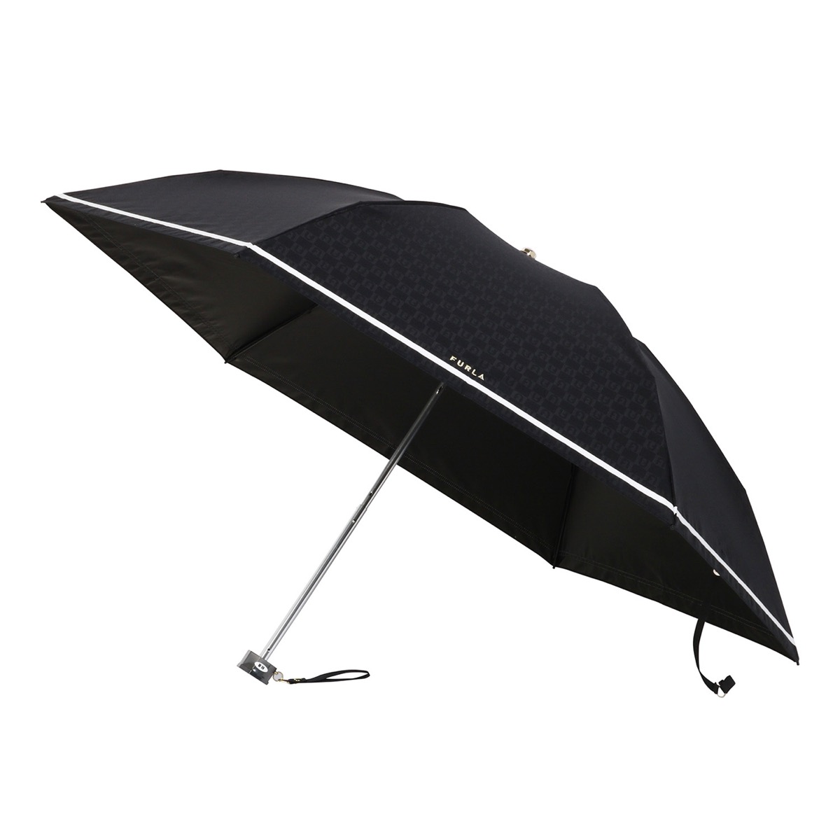 一級遮光 晴雨兼用 折りたたみ傘 ジャガードグログラン 遮熱 UV 軽量 
