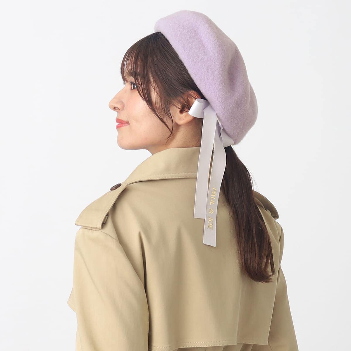 バラベレー【日本製/ベレー/小顔効果/レディース/帽子/手洗い可能
