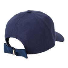 フルラ(FURLA)のキャップ 帽子 バックリボン ロゴリング付き