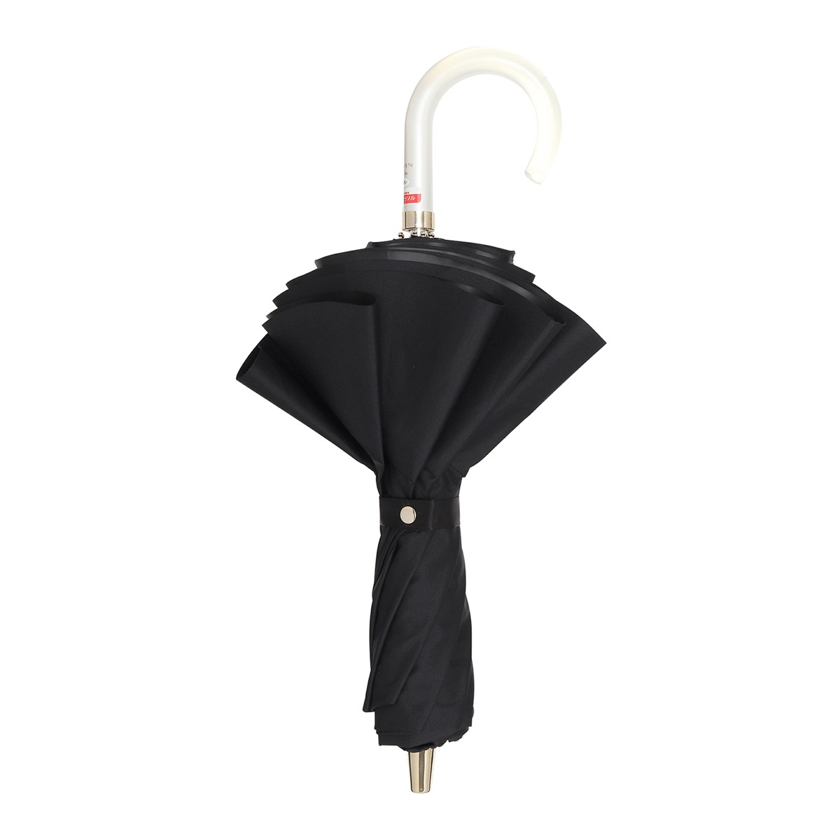一級遮光 晴雨兼用 折りたたみ傘 フレアフリル 遮熱 UV | ランバン