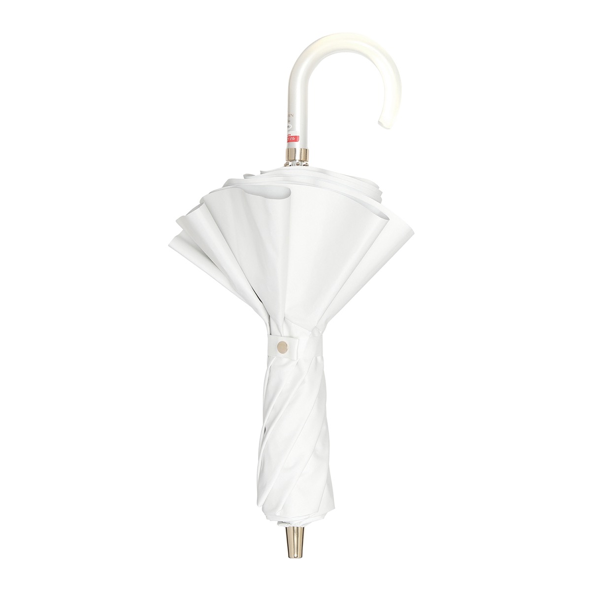 一級遮光 晴雨兼用 折りたたみ傘 フレアフリル 遮熱 UV | ランバン