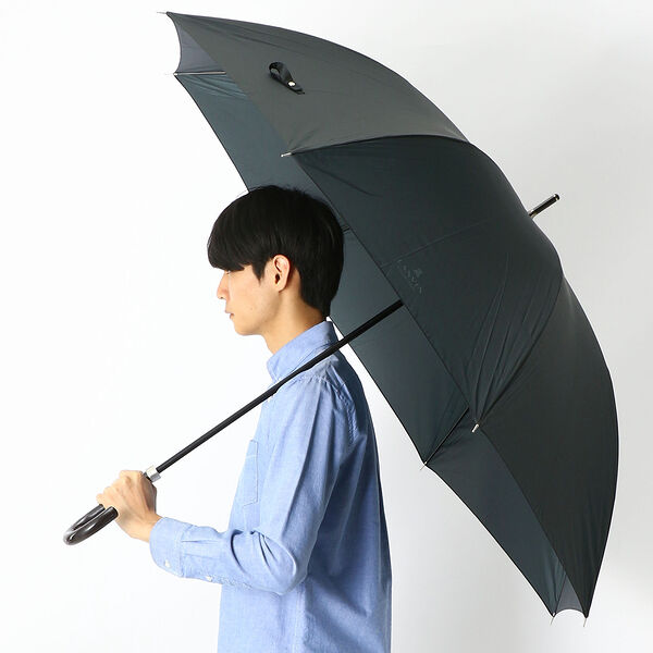 雨傘（長傘）【軽量/カーボン骨/大寸】無地（メンズ）75cm | ランバン ...