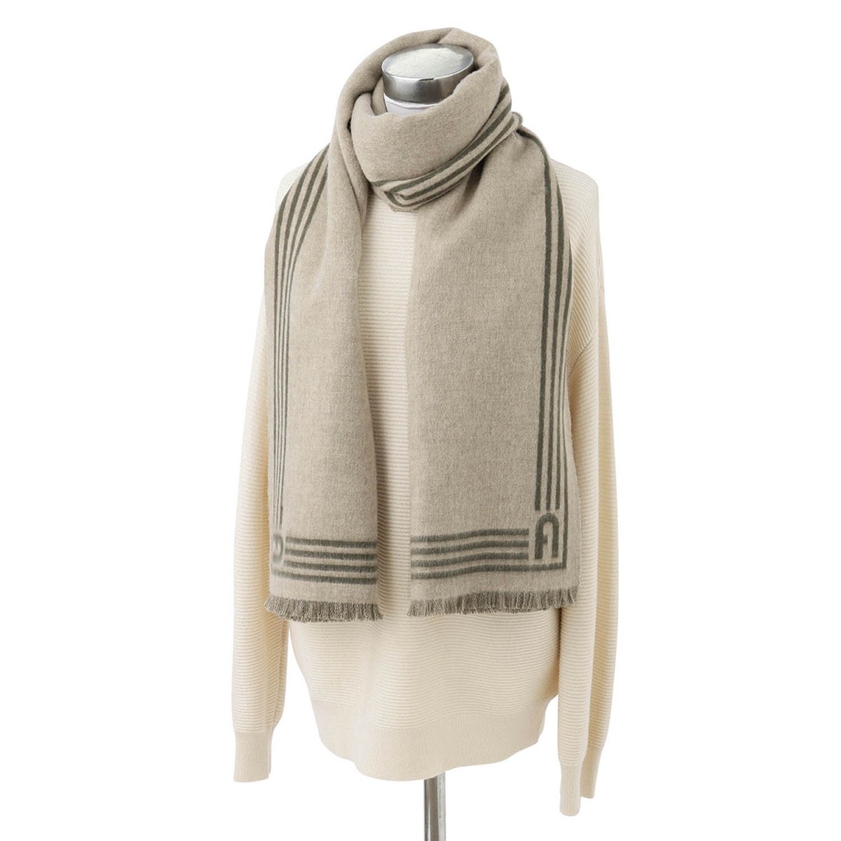 リバーシブル シグネチャー カシミヤ マフラー | コーチ(COACH