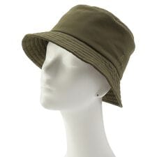 ロゴ刺繍入りキルトバゲットハット