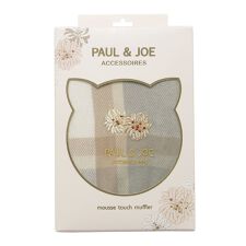 ポールアンドジョーアクセソワ(PAUL & JOE ACCESSOIRES)の【パッケージ入り 洗える】ムースタッチマフラー 30×180cm クリザンテーム