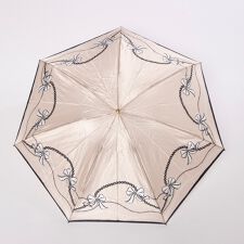 雨傘 折りたたみ傘 リボン ハート