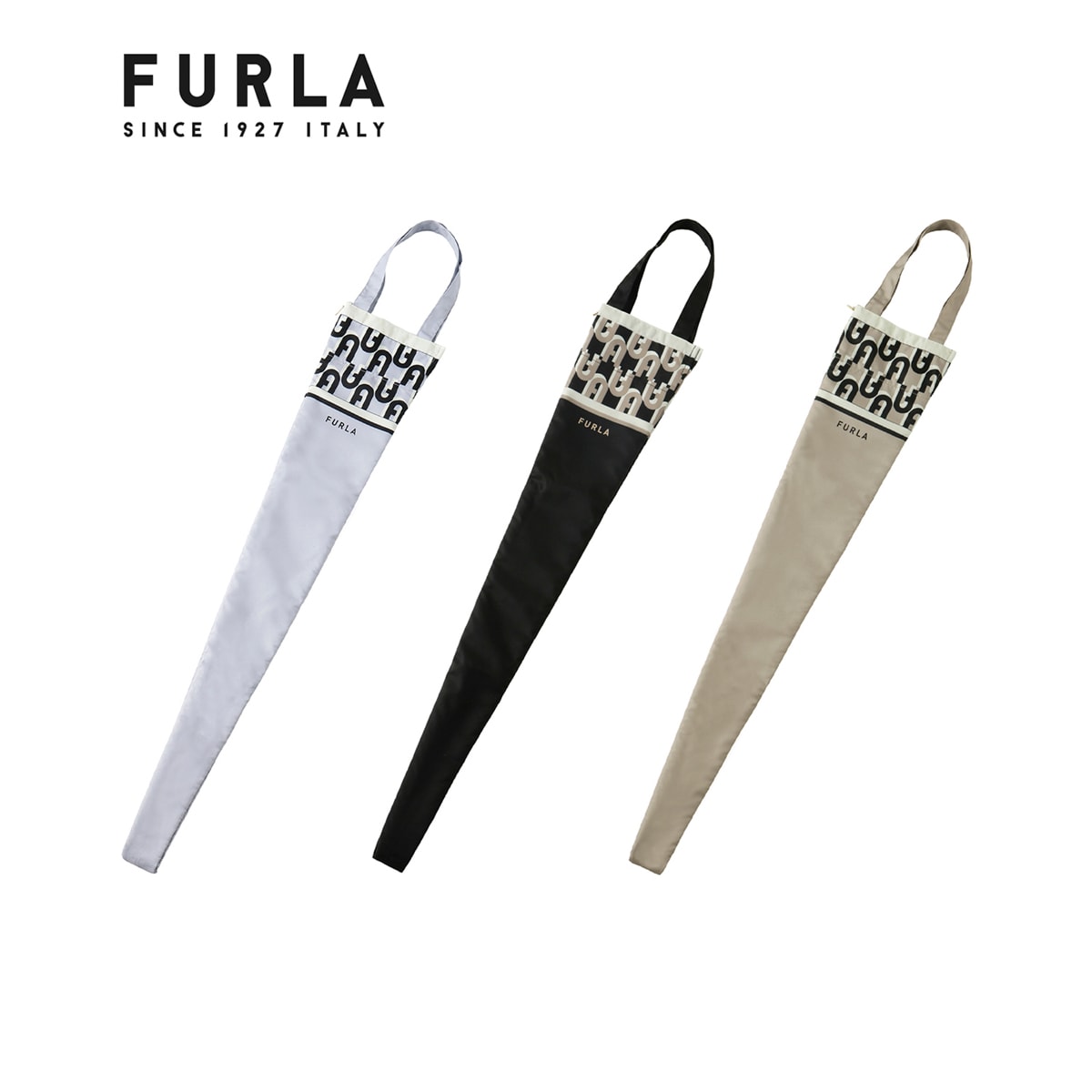 傘袋 長折兼用 アーチロゴ 内側吸水生地 | フルラ(FURLA) | 2113511064