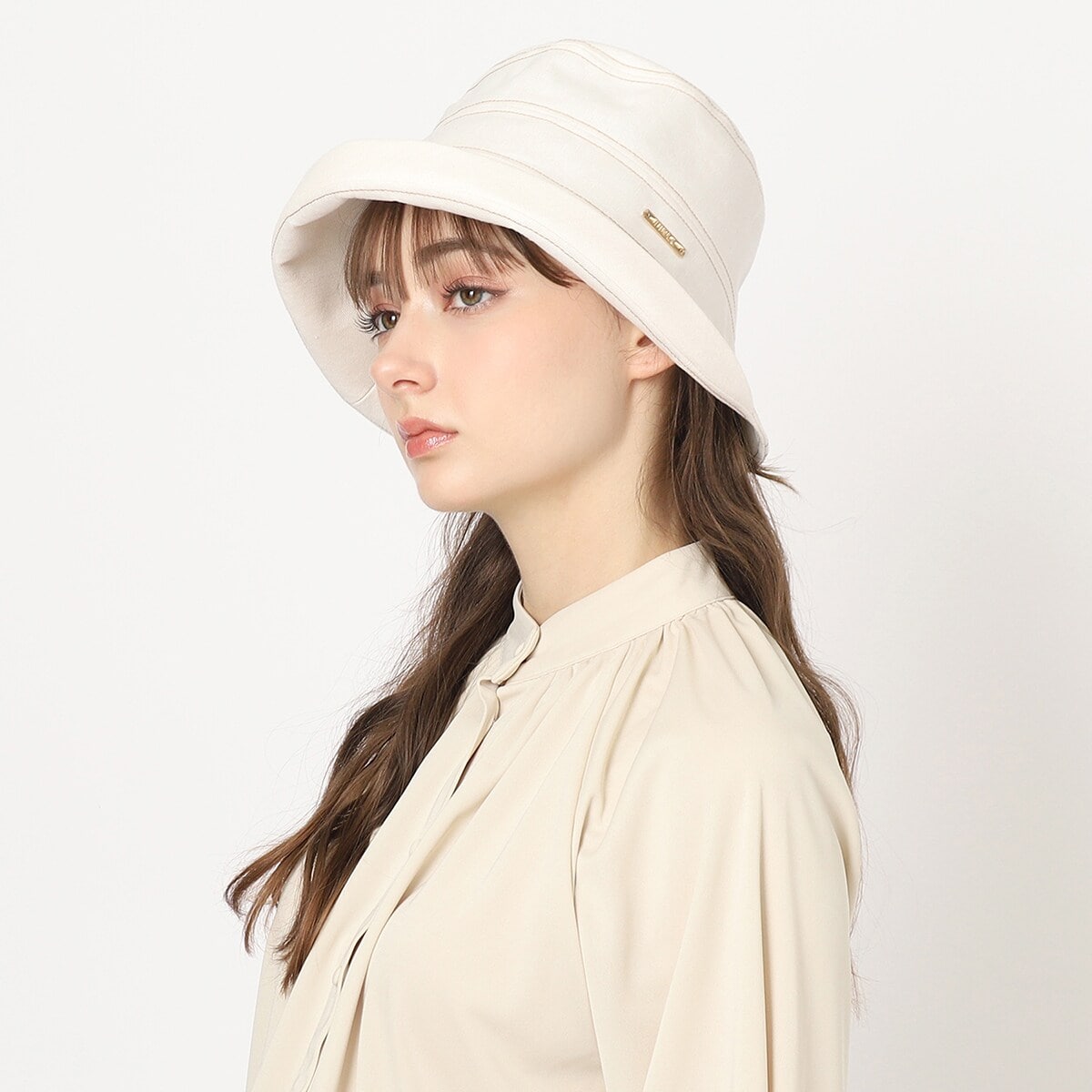 パイピング×ボア クロッシェハット／日本製 | フルラ(FURLA