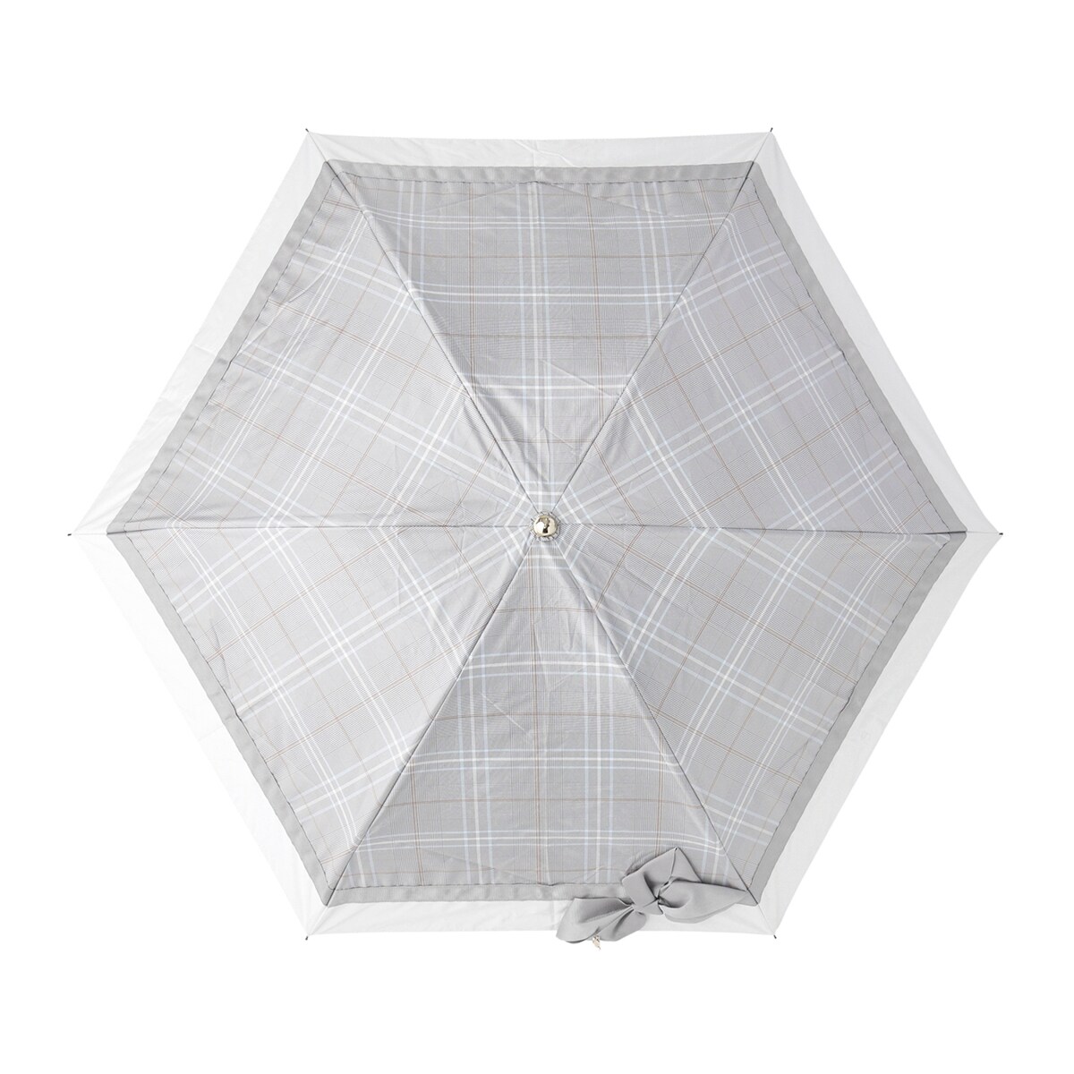 新品 LAVIN ランバン ビジュー リボン 晴雨兼用 折りたたみ傘 UV 遮熱 ランバン オン ブルー LANVIN en Bleu LANVIN en Bleu ランバン