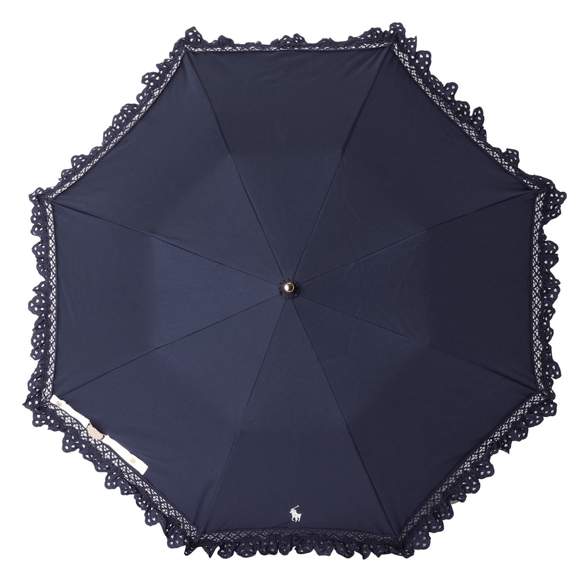 晴雨兼用日傘 折りたたみ傘 エンブフリル／遮光 遮熱 UV | ポロ ラルフ 