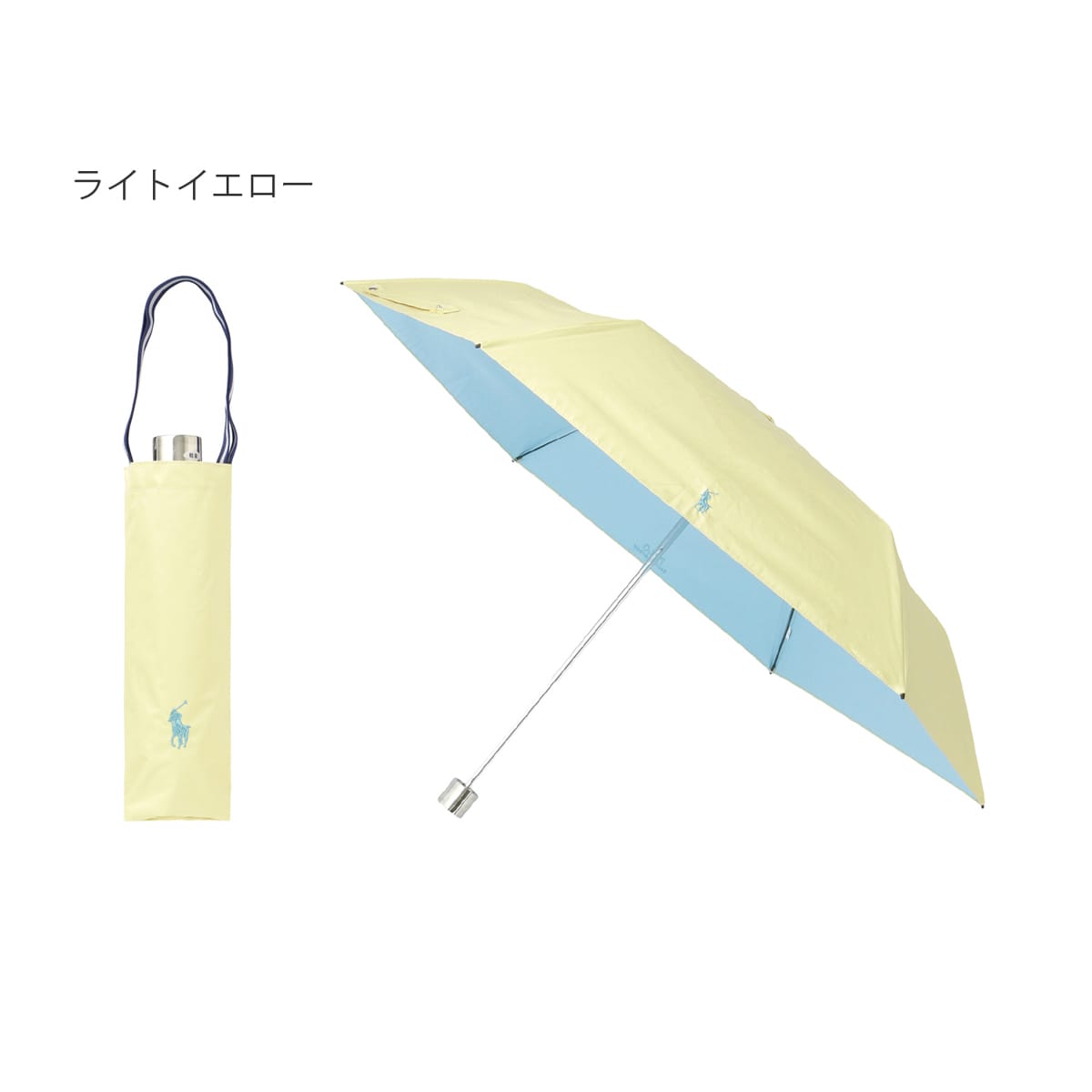 ポロラルフローレン　晴雨兼用折りたたみ傘　55cm 遮熱遮光99% 新品タグ付 晴雨兼用折りたたみ日傘】ポロ ラルフ ローレン (POLO RALPH