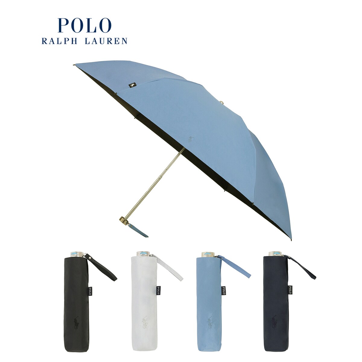 大きめ】晴雨兼用日傘 折りたたみ傘 PP／遮光 遮熱 UV | ポロ ラルフ ローレン(POLO RALPH LAUREN) | マルイウェブチャネル