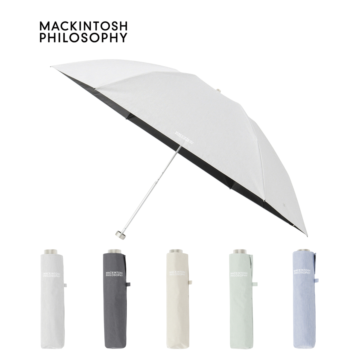 軽量】晴雨兼用日傘 折りたたみ傘 シャンブレー／遮光 遮熱 UV 