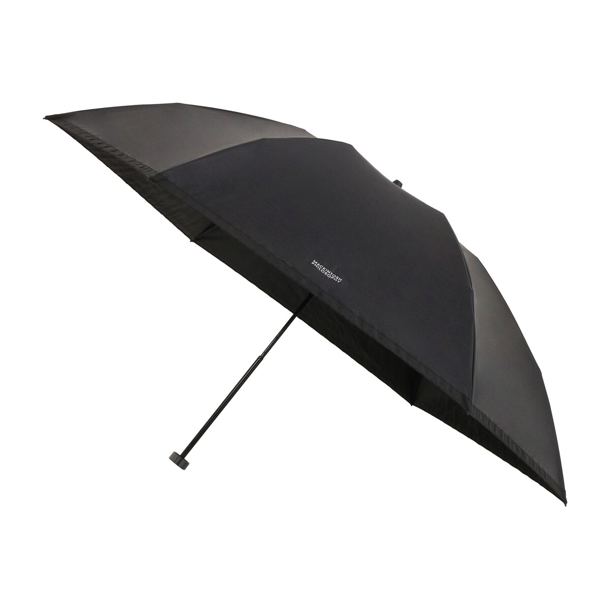 極美品　マッキントッシュフィロソフィー 軽量晴雨兼用傘UV折りたたみ傘 大きい 55cm】晴雨兼用折りたたみ日傘 無地 バイカラー 遮光 遮