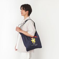 レインバッグ ショルダーベルト付き ポロベア ロゴ ワンポイント 無地 はっ水  ユニセックス