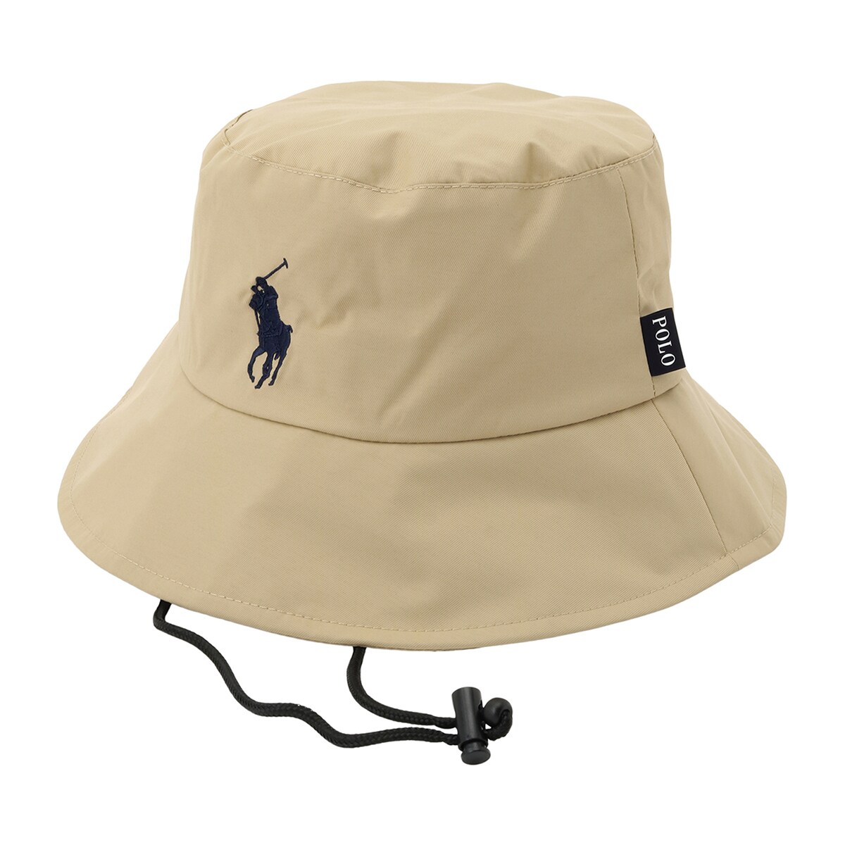 【POLO RALPH LAUREN】レインハット 帽子 ポロポニー 無地 撥水 WEB限定】レインハット 帽子 あご紐付き ポロポニー 無地 はっ水