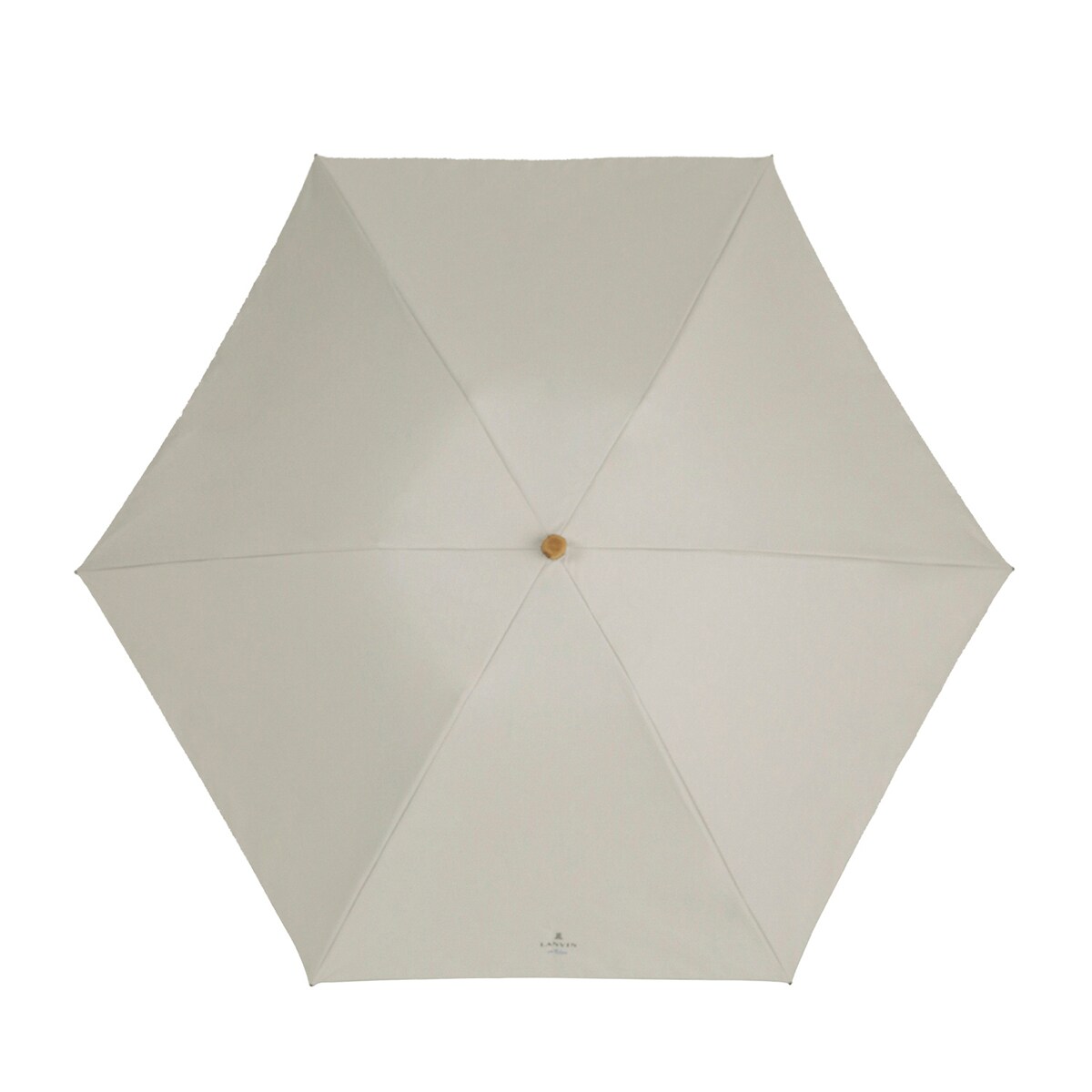 ★新品★ランバンコレクション　晴雨兼用　フリル日傘　１級遮光　遮熱　スライド式 WEB限定】晴雨兼用折りたたみ日傘 バンブー フリル 1級遮光 遮熱