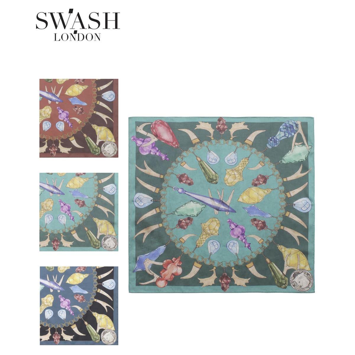 SWASH LONDON スウォッシュ ロンドン ボタニカル柄 パンツ SWASH LONDON スウォッシュ ロンドン ボタニカル柄 パンツ