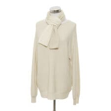 ミラ・ショーン(mila schon)の【洗える】カシミヤ100%片通しプチマフラー 18×70cm バイカラー