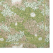 ポールアンドジョーアクセソワ(PAUL & JOE ACCESSOIRES)の【WEB限定 洗える】シルクスカーフ 58×58cm シフォン 猫柄 鳥柄 ロゴ UV