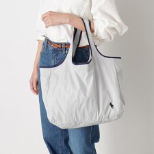 ポロ ラルフ ローレン(POLO RALPH LAUREN)のレインバッグ ポーチ付き ポロポニー ロゴ ワンポイント 無地 パイピング ユニセックス