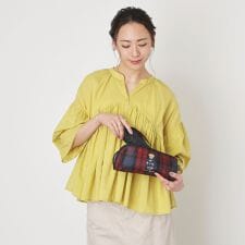 ポロ ラルフ ローレン(POLO RALPH LAUREN)の【WEB限定】雨傘 折りたたみ傘 ケース入り ポロベア ロゴ チェック パイピング 無地 UV