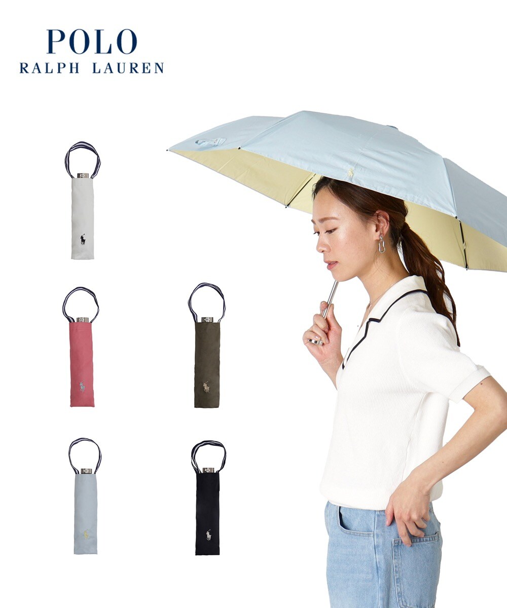 ポロ ラルフローレン 晴雨兼用日傘 デイジーフリル ポロポニー POLO RALPH LAUREN 晴雨兼用日傘 デイジーフリル ポロポニー