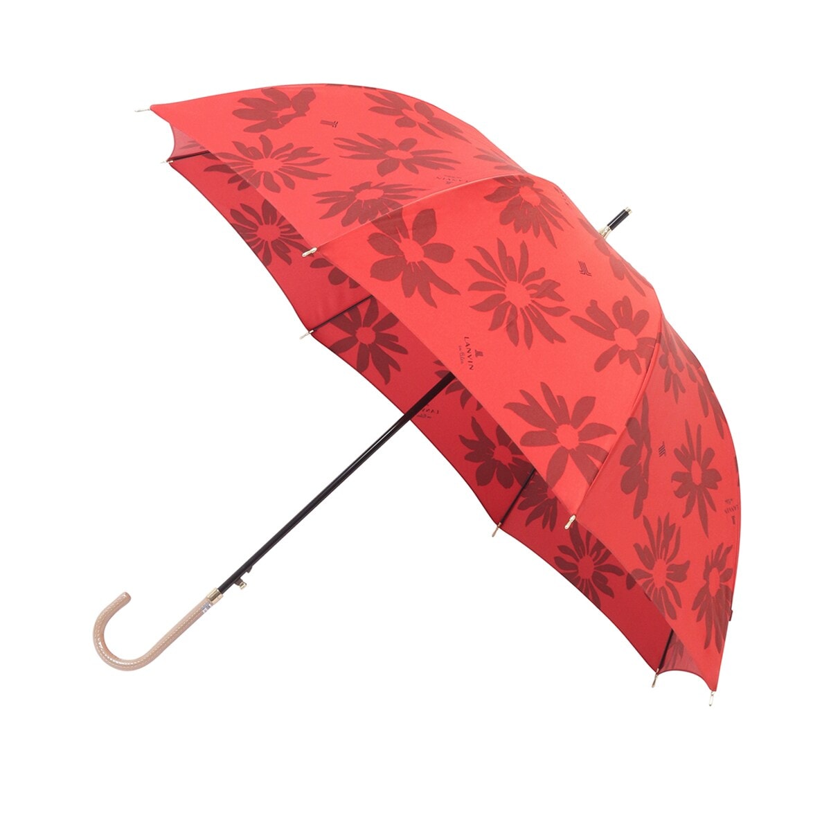 耐風傘】雨傘 長傘 ジャンプ式 バイカラー 花柄 | ランバン オン