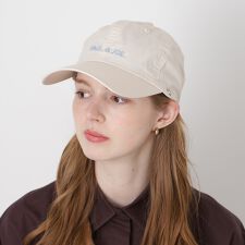 キャップ 帽子 ロゴ刺繍 UVカット チャーム付き