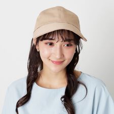 ジョッキーハット キャップ ロゴプレート 遮光/ UVカット/日本製