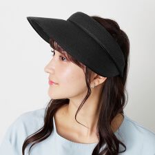 ペーパーブレード クリップバイザー UVカット 抗菌防臭