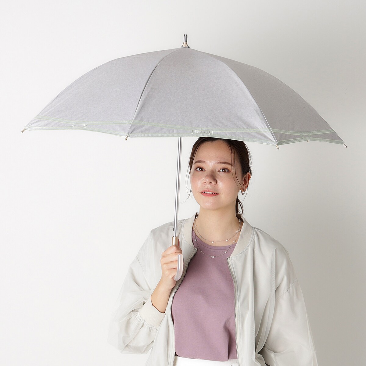 ☆新品☆フルラ 晴雨兼用パラソル 日傘 1級遮光 遮熱 スライド