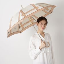 【日本製 耐風傘】雨傘 長傘 -FURLA TORTONA トルトナ- UV 軽量