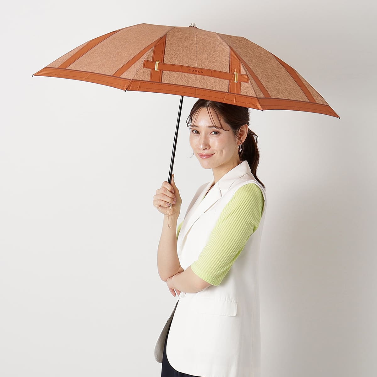 (マンハッタナーズ) 晴雨兼用 折りたたみ傘(日傘) マンハッタナーズ】晴雨兼用折りたたみ傘 | マンハッタナーズ