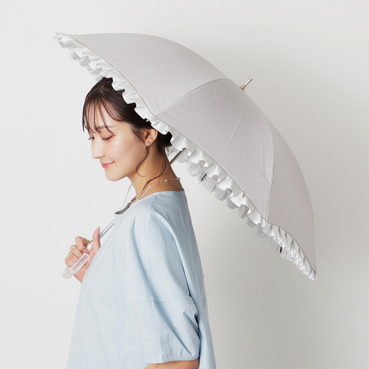 軽量】晴雨兼用日傘 遮光100％ 折りたたみ傘 コーギー 雨の日OK