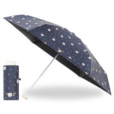 晴雨兼用折りたたみ日傘 5段ミニ 猫柄 ジプシー 1級遮光 遮熱 UV 軽量 コンパクト