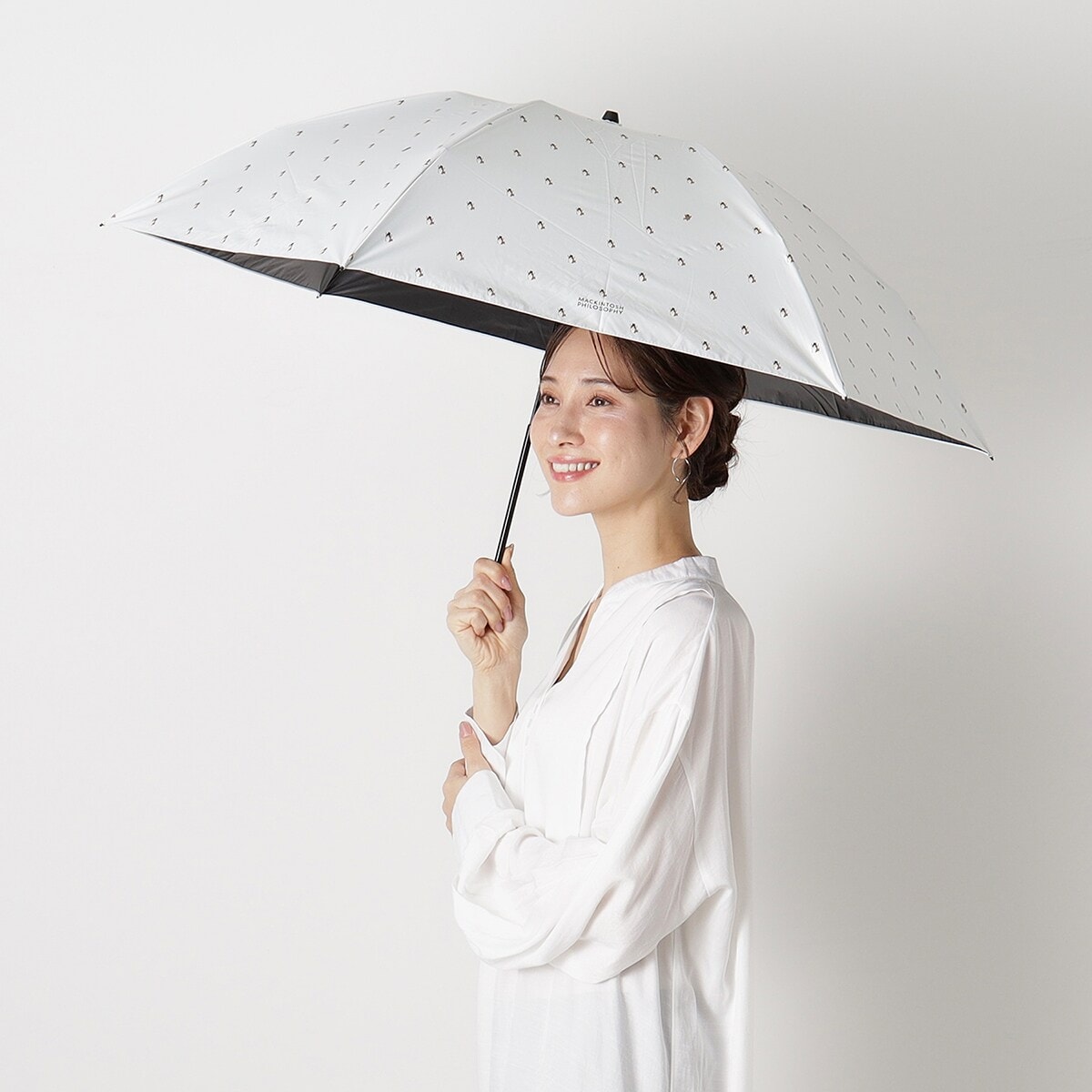 軽量】晴雨兼用日傘 遮光100％ 折りたたみ傘 コーギー 雨の日OK