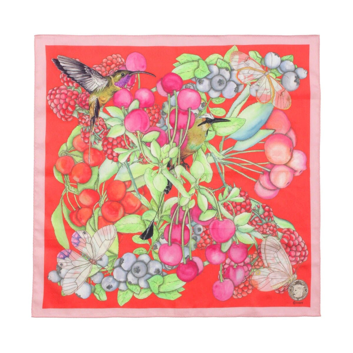 [}C]y{ MtgpbP[WznJ` 52×52cm Rbg -Cherry Berry-/XEHbV hiSWASH LONDONj bh