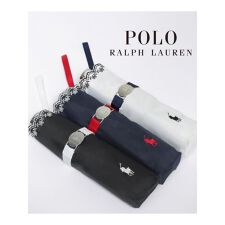 ポロ ラルフ ローレン(POLO RALPH LAUREN)の【WEB限定】晴雨兼用折りたたみ日傘 ポロポニー 刺繍 エンブ刺繍 遮光 遮熱 UV 軽量