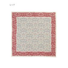 マッキントッシュ フィロソフィー(MACKINTOSH PHILOSOPHY)の【日本製】シルクスカーフ 68×68cm ツイル 花柄 ロゴ UV