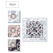 スウォッシュ ロンドン(SWASH LONDON)の【日本製 ギフトパッケージ入り】ハンカチ 52×52cm コットン -Gio2-